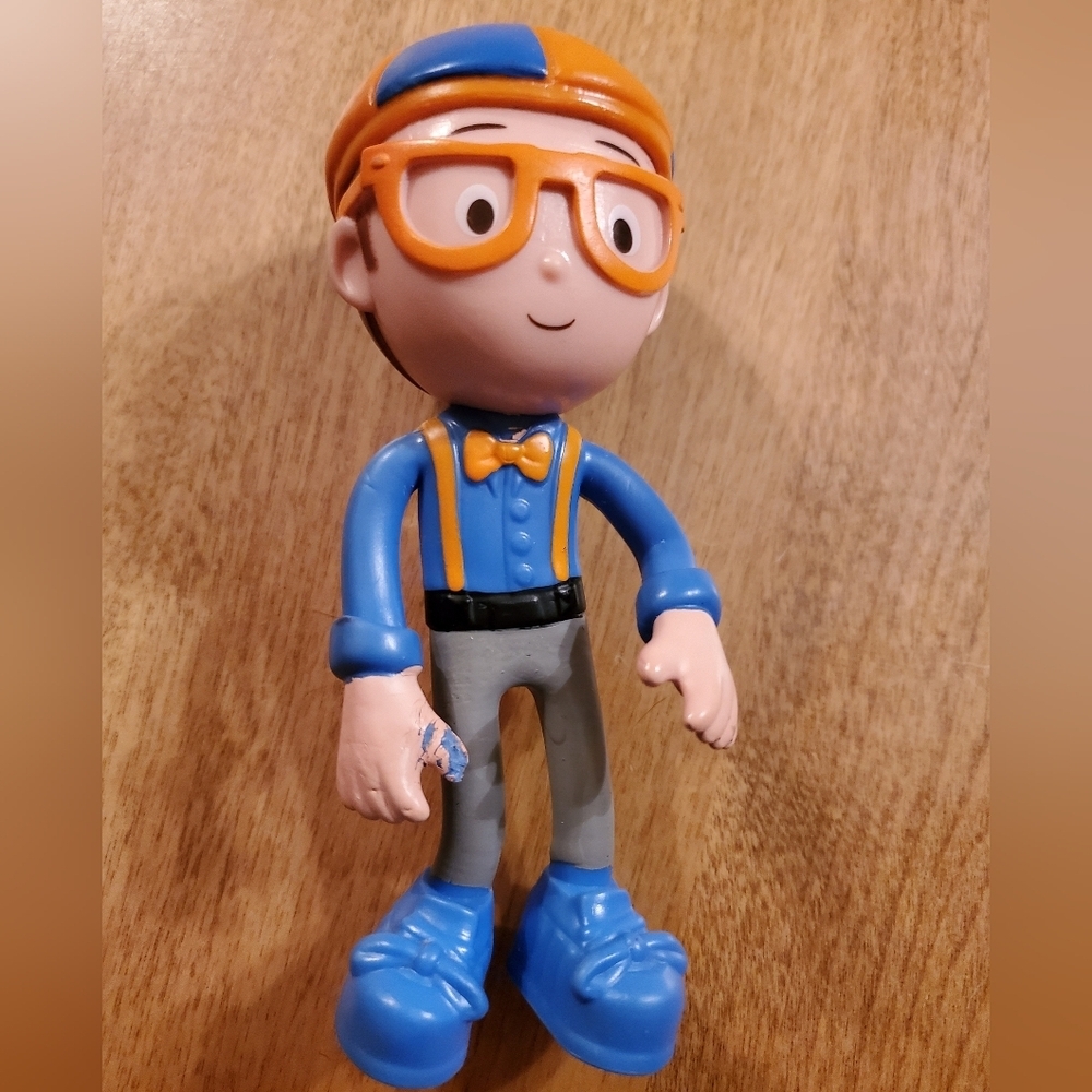 BLIPPI 5” ACTION FIGURE BENDABLE ACTION FIGURE ZAG TOYS POSABLE TOY